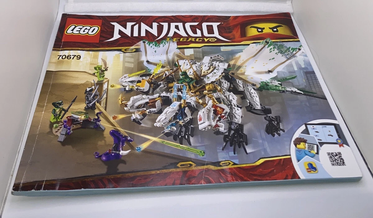 LEGO Instruction Manual Only Ninjago Legacy The Ultra Dragon No