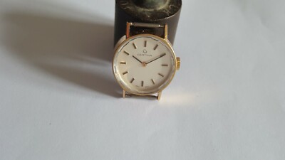 VINTAGE rare women lady's watch gold plated Certina good condition