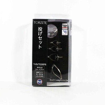 Ensemble De Guides Fuji T-RVTG Taille 30F6 – Titane + Torzite – Neuf