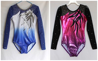 girls long sleeve leotard