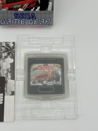Out Run (Outrun) Sega Game Gear GG Gamegear Complete And Mint Only Copy On Ebay - Picture 12 of 15