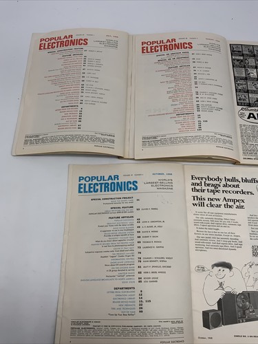 Popular Electronics Magazine 1968 Juli, August, Oktober - Bild 6 von 9