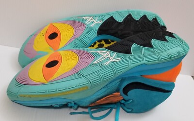 Nike Kyrie Irving 6 Oracle Aqua Blue Animal Orange BQ4630  display picture 1