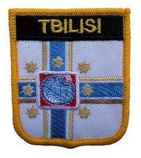 Tbilisi Georgia Shield Embroidered Patch