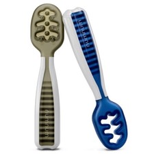 New NumNum Baby Spoons Set Pre-Spoon Kids Aged 6 Mo. Silicone Teething Spoon