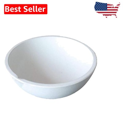Lightweight Ceramic Crucible Dish for Melting Gold Silver Copper - 11x10x5.5''