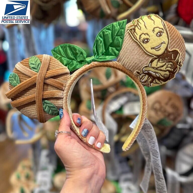 Disney Parks Marvel I Am Groot Ears Headband Guardians Of  display picture 1