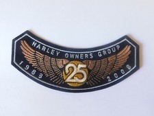 HARLEY-DAVIDSON PATCH COLLECTOR HOG 1983-2008 25 ANS