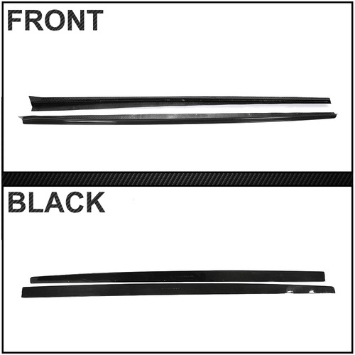 Faldones laterales de carbono real labio alerón para BMW Serie 8 G16 840i M8 F93 19-24 - Imagen 13 de 14