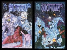 Snowman Squared Comic Set 1-2 Lot Avatar 1998 Horror Matt Martin Regular Covers