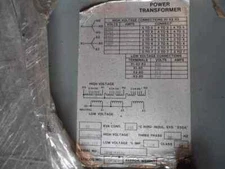 AED Accurate Electronics Division 50KVA transformer   / 30 Days Warranty