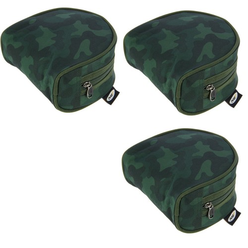 NGT Carp Fishing Woodbury Camo Padded Reel Case eBay