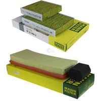MANN-FILTER Filtersatz Innenraumfilter Luftfilter FüR Peugeot 2008 I 1.2 Thp
