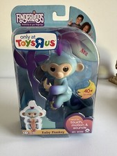 WowWee Fingerling Ava Toys R Us Exclusive blue Baby Monkey