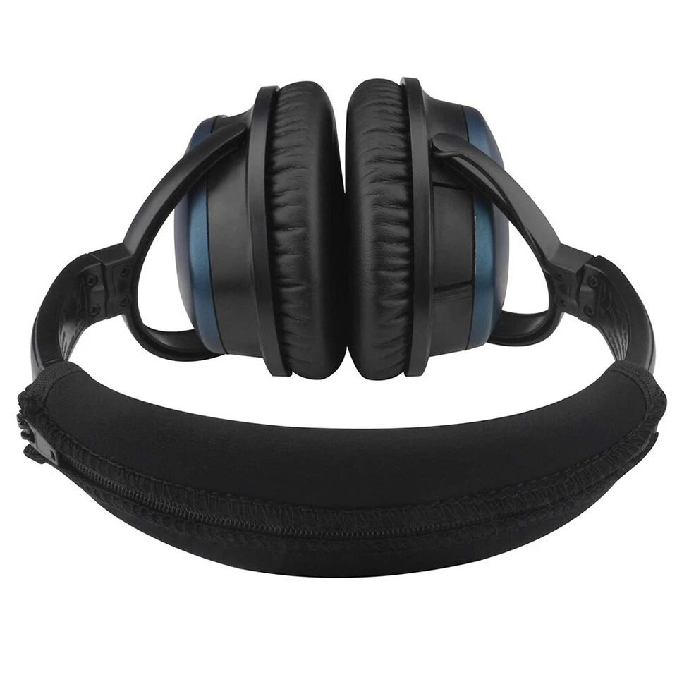 Protezione cuscinetto di ricambio per cuffie per Bose QC15 QC2 - Nero - Immagine 3 di 4