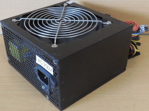 Carbon ATX Switching Power Supply 500W P4B PFC PC Computer Netzteil PCIe* nt1753