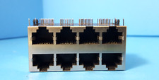  2 PCS RJ45 8 Ports Modular PCB Jack Network Connector 2x4