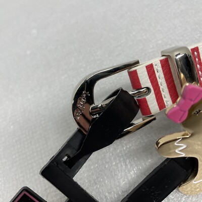 NWT • Betsey Johnson • 2pc Gingerbread Xmas Belts Vegan Faux Leather Cute Small NWT L Betsey Johnson Set of 2 Christmas Belts Gingerbread  main image 3