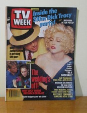 MADONNA - TV WEEK MAGAZINE 30 JUNE 1990 Double pge pin-up Madonna. VGC