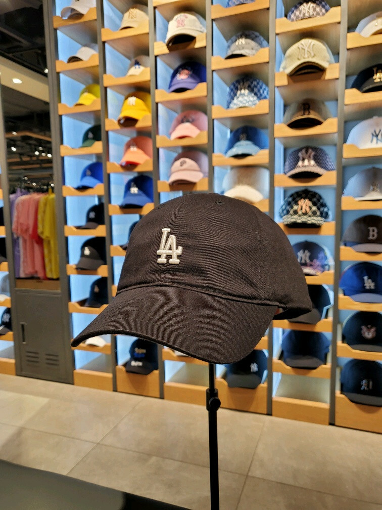 MLB Rookie Ball Cap 3ACP7701N-07BKS Black LA unisex Hat | eBay