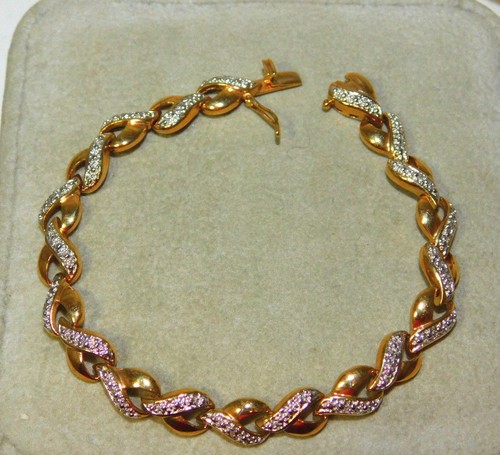 Bracelet Vintage Pierre Cardin Argenté Occasion - En Bon état
