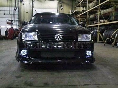 Volkswagen VW Bora mk4 White Halo Fog 