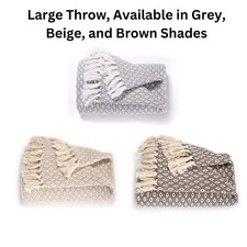 Large Throws for Sofas Cover Chairs Double Bed Settee Couch Blanket,150 x 200 cm