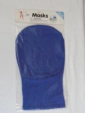 ADULT ONE SIZE MORPHSUIT SOLID BLUE MASK