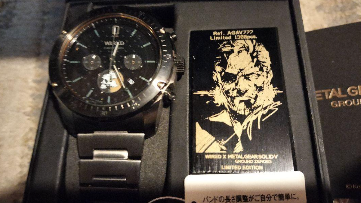 時計 L GEAR SOLID V GROUND ZEROES Details on MGSV: Ground Zeroes watch and Metal Gear Rising