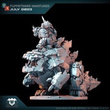 Puppetswar Ork On Kaiju