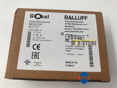 1PCS New In Box BALLUFF BES517-139-M4-H sensor