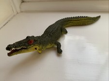 Vintage 1972 Britains Ltd Toy Crocodile with Moving Jaw- Vgc- Animal/Zoo