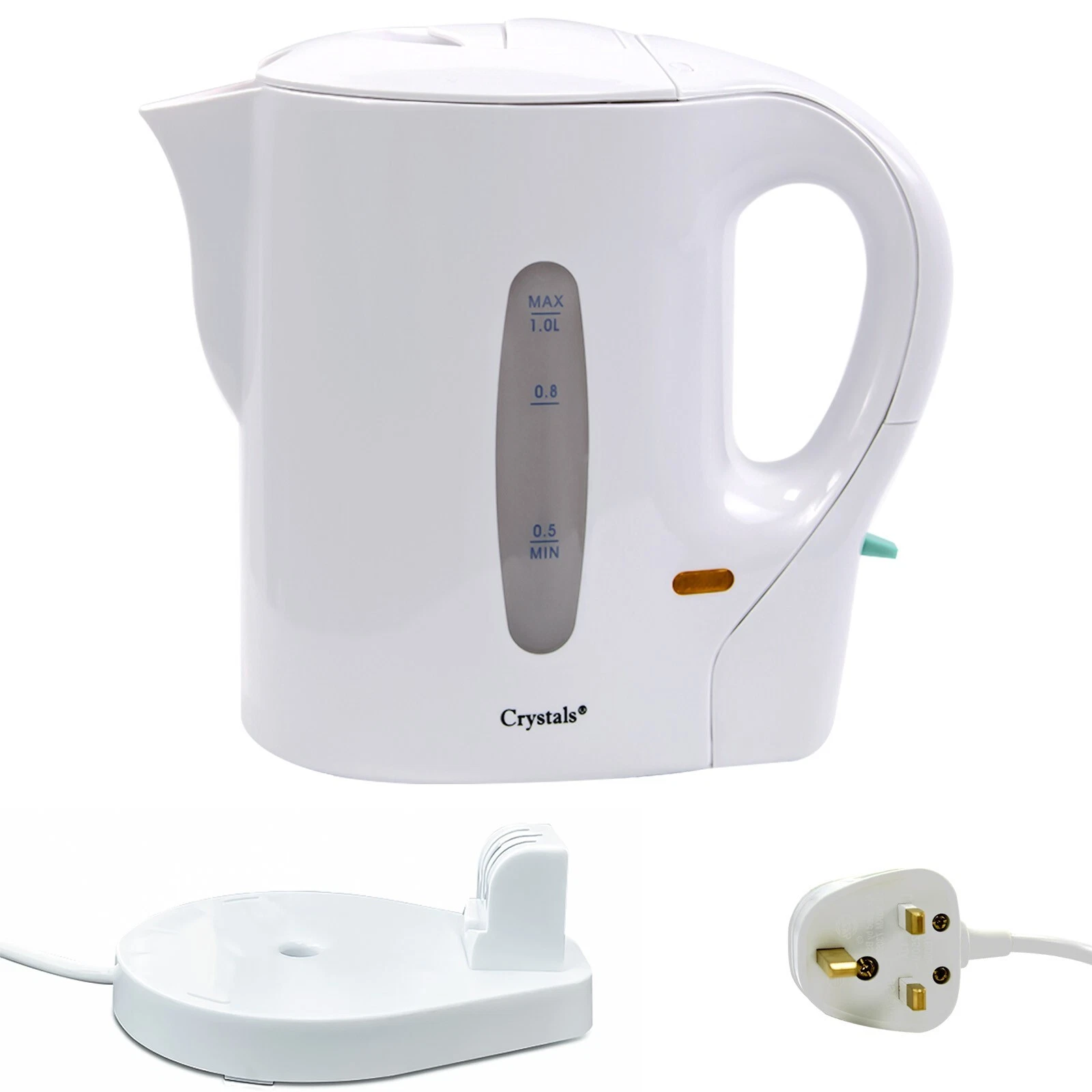 Travel Kettle Portable Electric 1L Camping Caravan Kitchen Hotel Jug Holiday New
Opens in a new wind