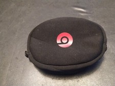 Genuine Beats by Dre Soft Case Headphones Bag Black Zipper Pouch