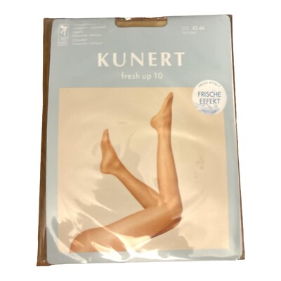 Kunert Fres Up 10 Fine Tights Shimmer Fresh Effect 42/44 Complexion