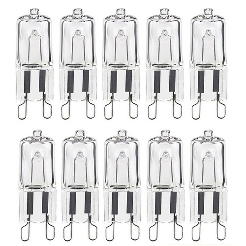 10pcs G9 Filament Lamp 220V Warm White New Halogen Light Bulbs Ovens - Picture 12 of 13