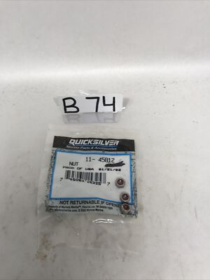 ё Aftermarket 11-45812 Nut NOS OEM 3 Pack | eBay