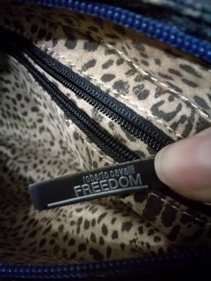 Borsa tracolla ROBERTO CAVALLI Freedom, tessuto stampa animalier | eBay