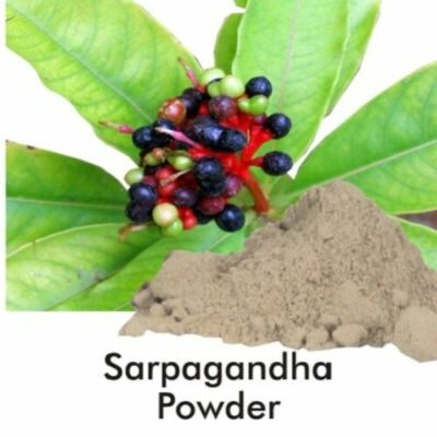 SARPAGANDHA snakeroot ,Rauwolfia serpentina POWDER 100% PURE FREE SHIP 500gm