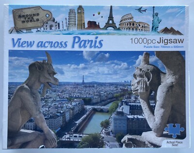 The Works, Blick über Paris, 1000-teiliges Puzzle, NEU-VERSIEGELT