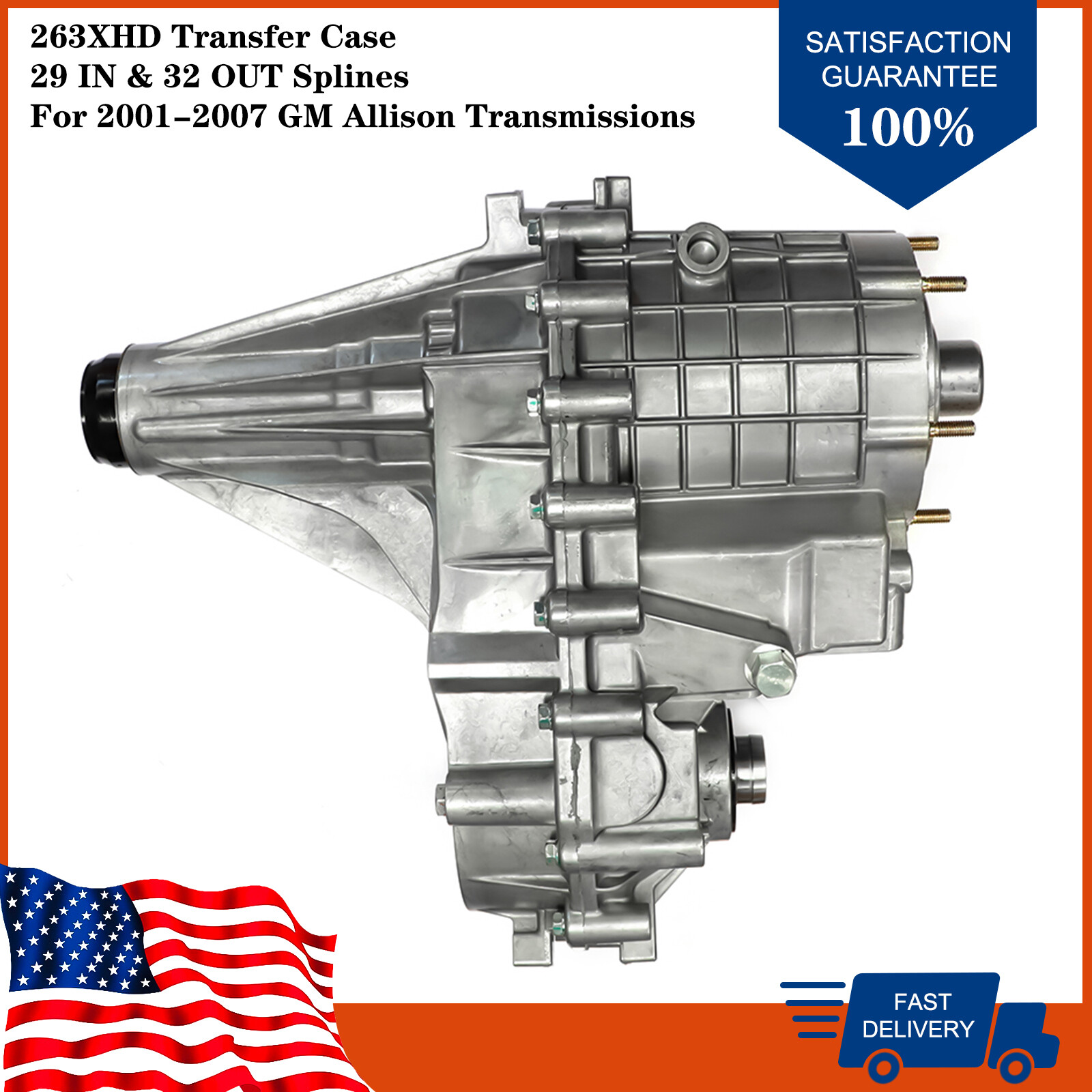 263XHD Transfer Case for CHEVROLET SILVERADO 2500 3500 GMC SIERRA 2500 3500 HD
