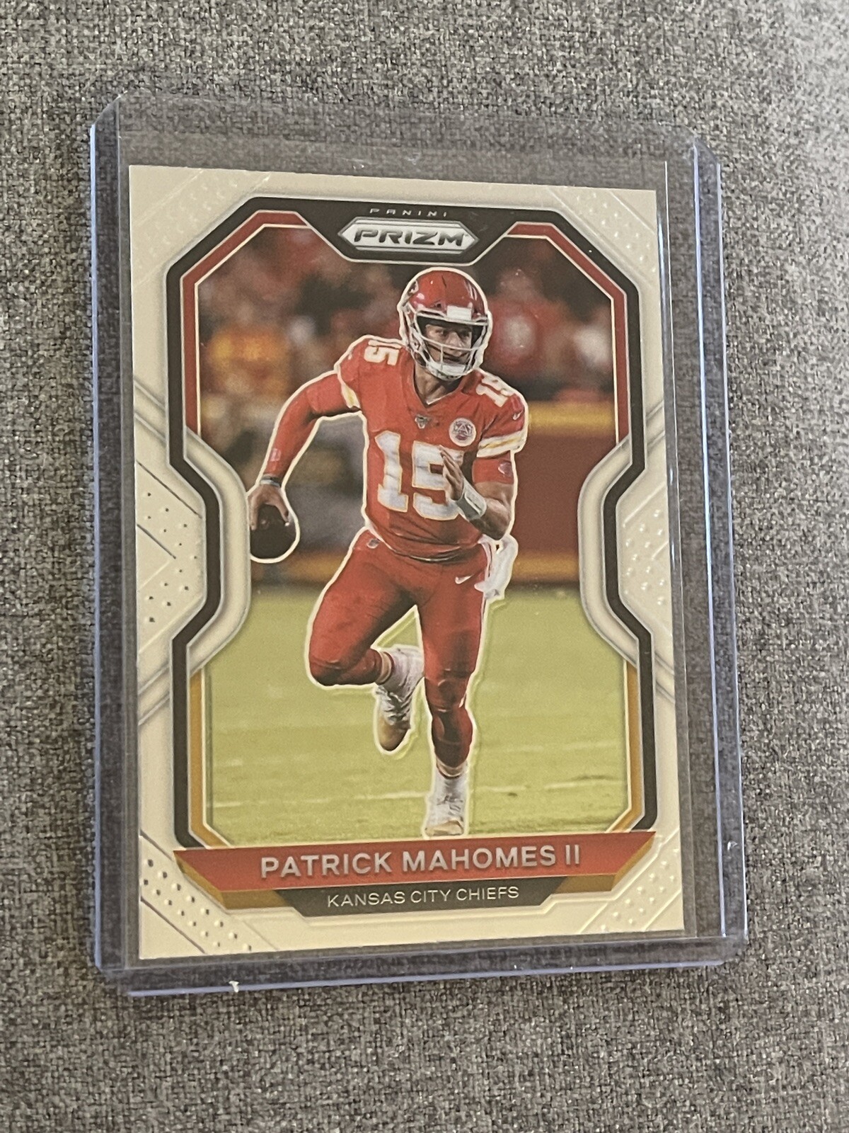 2020 Prizm PATRICK MAHOMES #124 Kansas City Chiefs