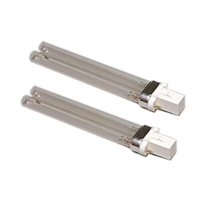 2 PC UV Light Bulbs 9W 9 Watts G23 Base for Jebao SUNSUN Aquarium UVC Sterilizer