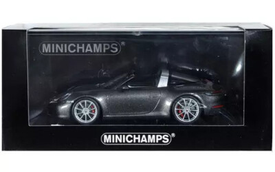 Porsche 911 992 Targa 4S 2020 Grey Metallic MINICHAMPS
