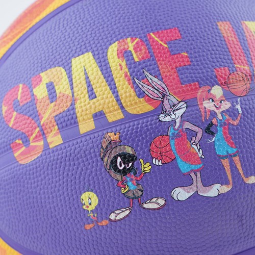Spalding Space Jam T Looney Tunes Rare High Quality Full Size No7 Adults Kids - Picture 6 of 6