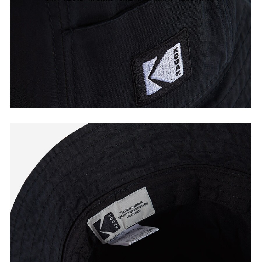 KODAK■Air Lip Bucket Hat■送料込 NEW KODAK APPAREL COLOR PLUS BUCKET HAT K2343LCP62BLK BLACK