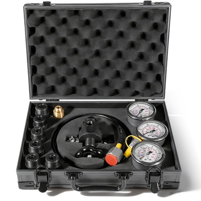 #ad GK 01 Hydraulic Accumulator Nitrogen Charging Pressure Test Gauge Kit 0 6000PSI $247.99