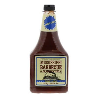 XL MISSISSIPPI BARBECUE SAUCE - SWEET´N MILD - 1560ML - MARINADE-GRILLSAUCE BY T