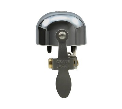 Sonnette Vélo - E-Ne Clamp - Band Mount - verchromt - Kranglocke