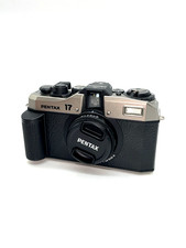 Pentax 17 35mm Half Frame Film Camera HD Coating Lens Dark Silver Pro Used